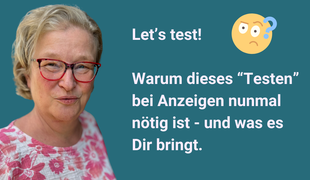 Frauke Schramm YouTube Meta Anzeigen testen