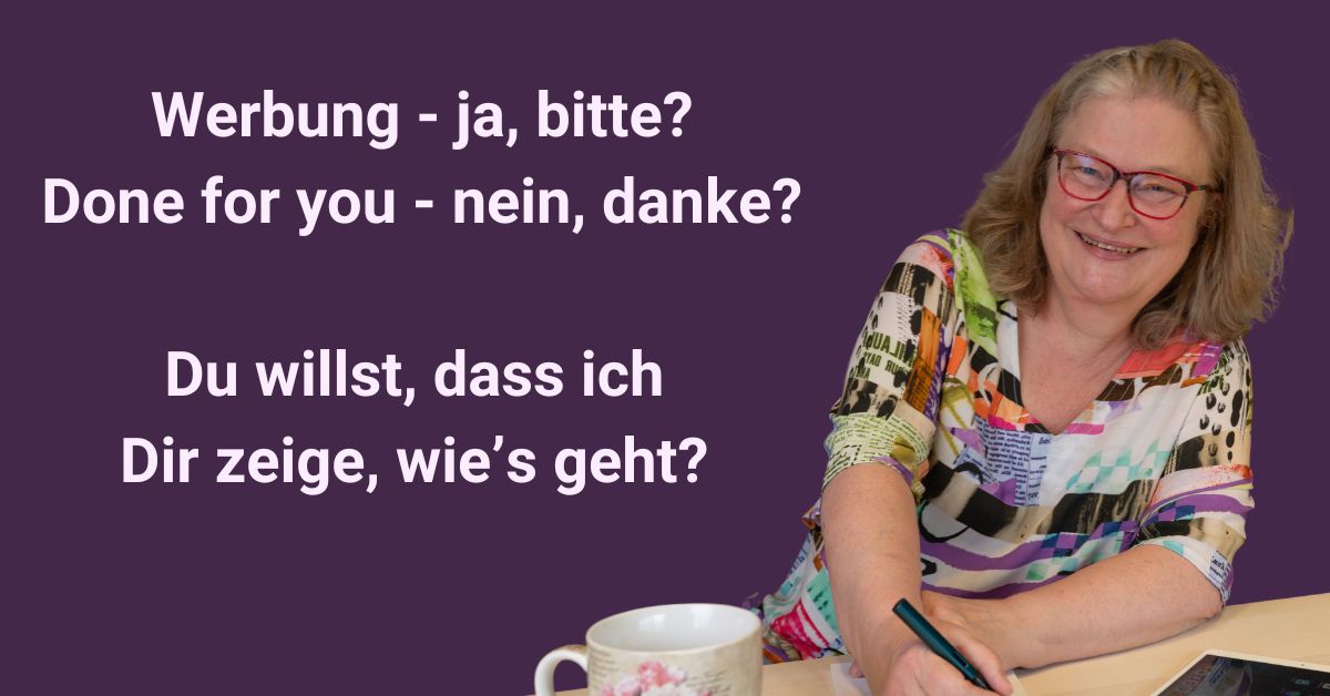 Frauke Schramm Social Media Mutmacherin  Übersichtsseite Ads Workshop